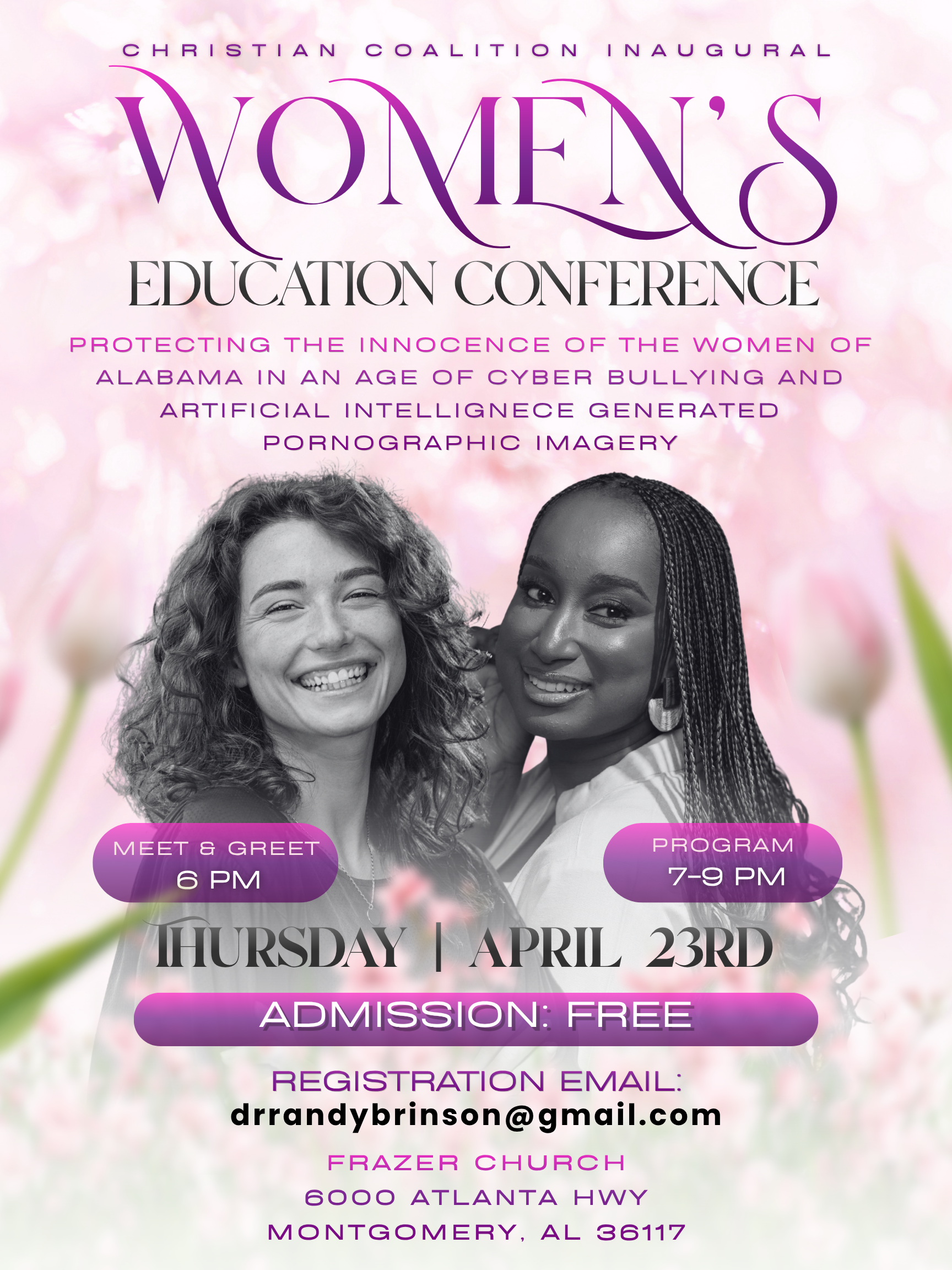 Women's Education Conference flyer